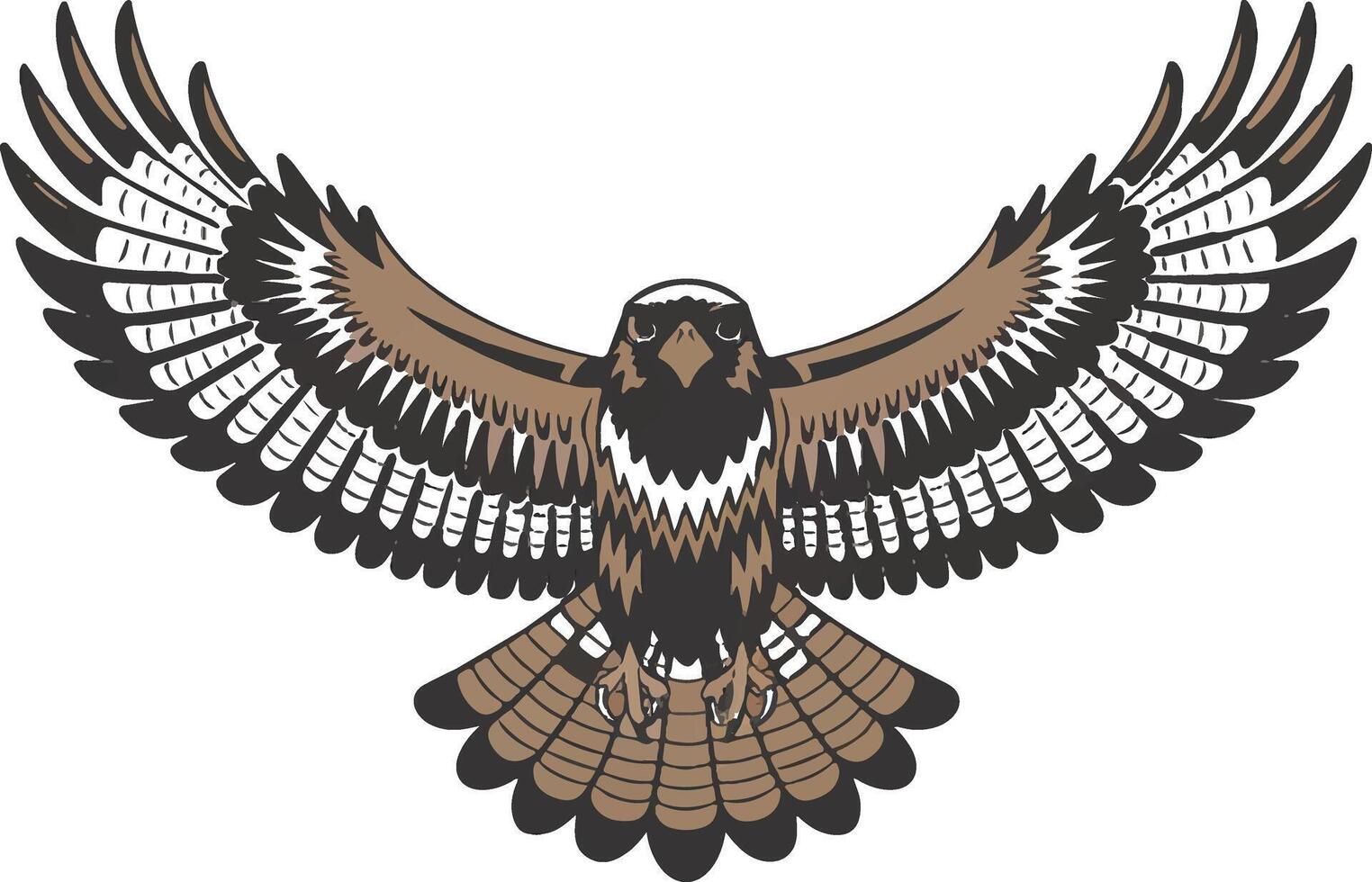Owl silhouette art illustration vector