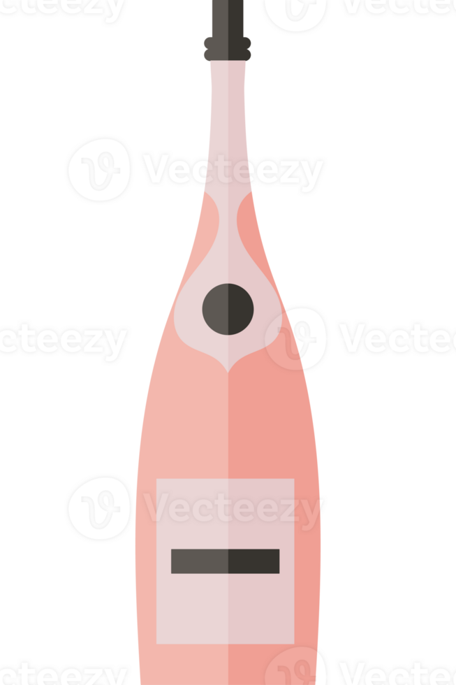 A bottle of champagne on a black background png