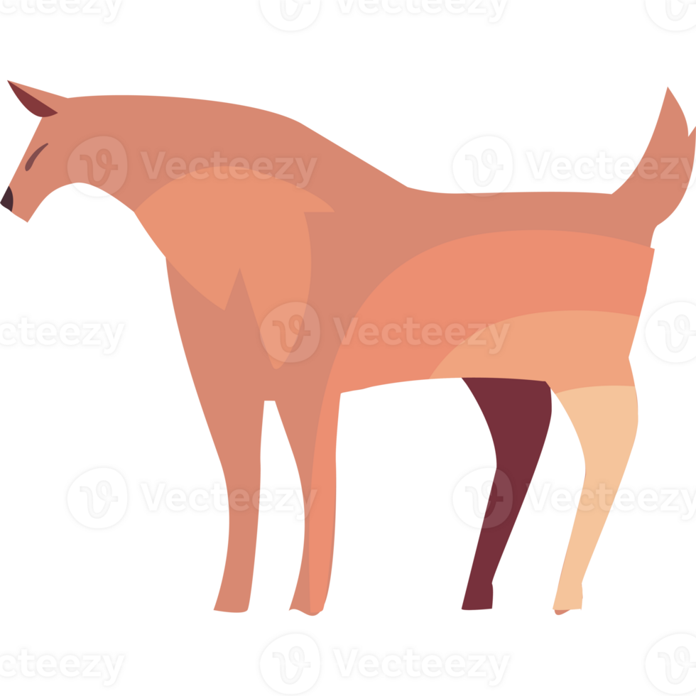 A cartoon horse standing on a black background png