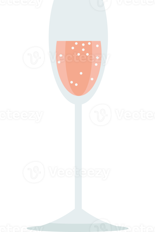 A glass of wine with bubbles on a black background png