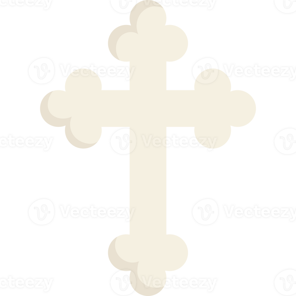 A cross with a white background on a black background png