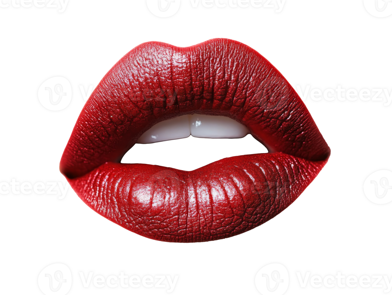 brillant rouge lèvres éclat dans brillant lumière, Couper en dehors transparent png