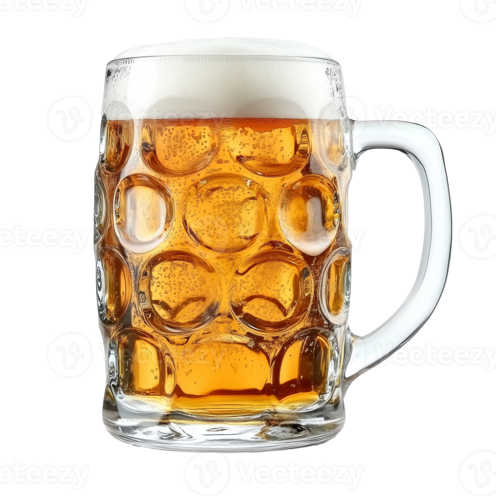Sipping beer at a pub post-work, cut out transparent png