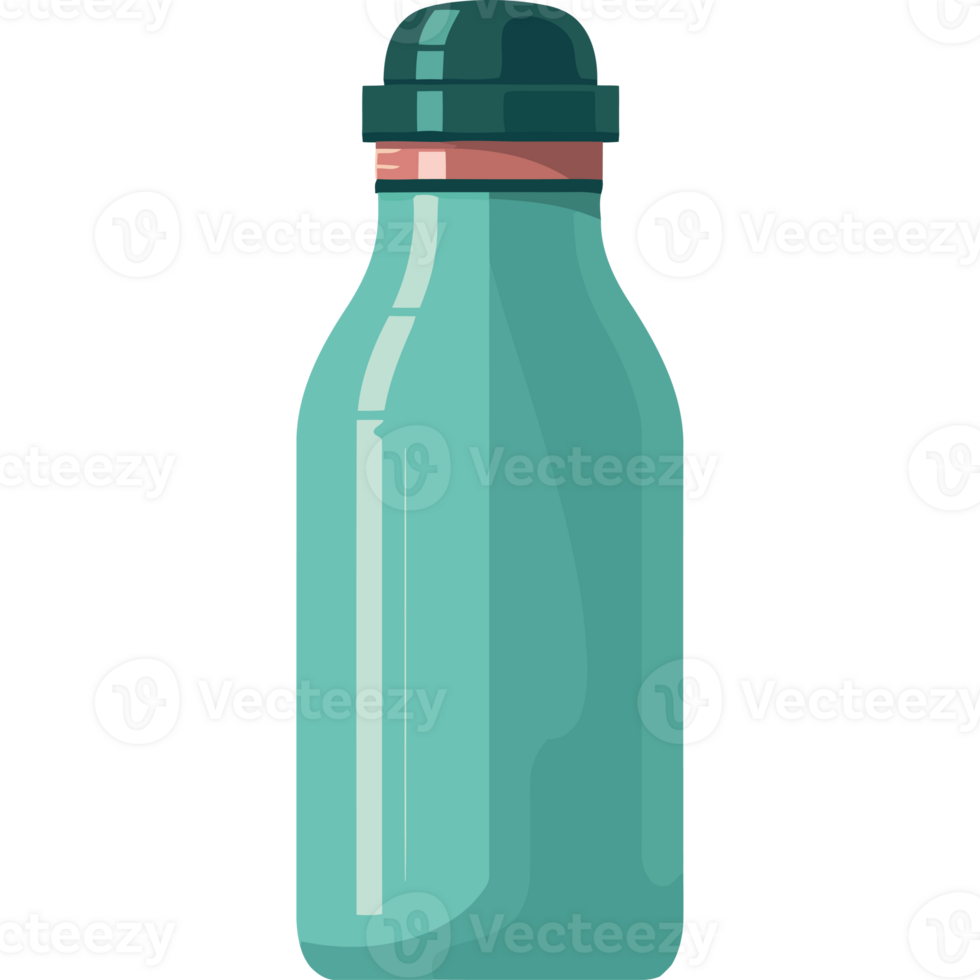 A bottle with a lid on a black background png