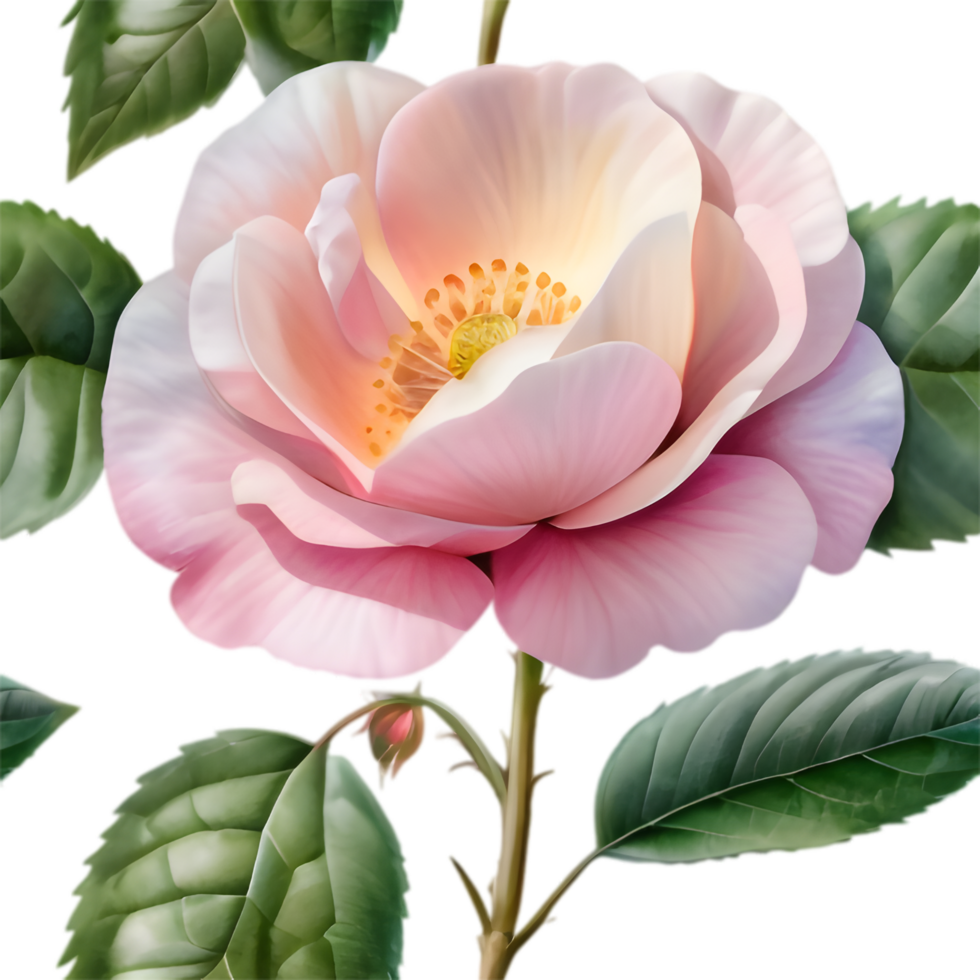 Wild Rose Clipart for Eco-Friendly Designs. . png