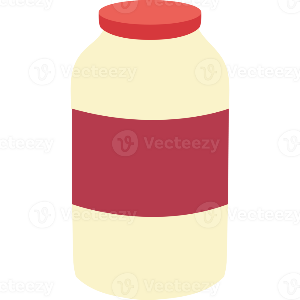 A jar of jam on a black background png