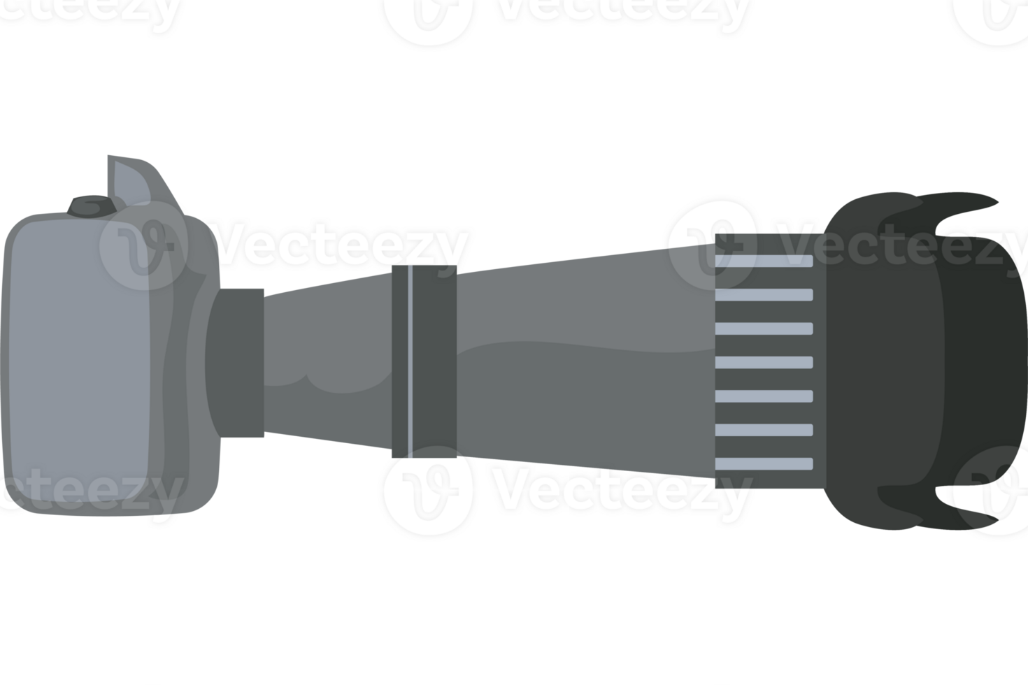 A camera lens with a black background png