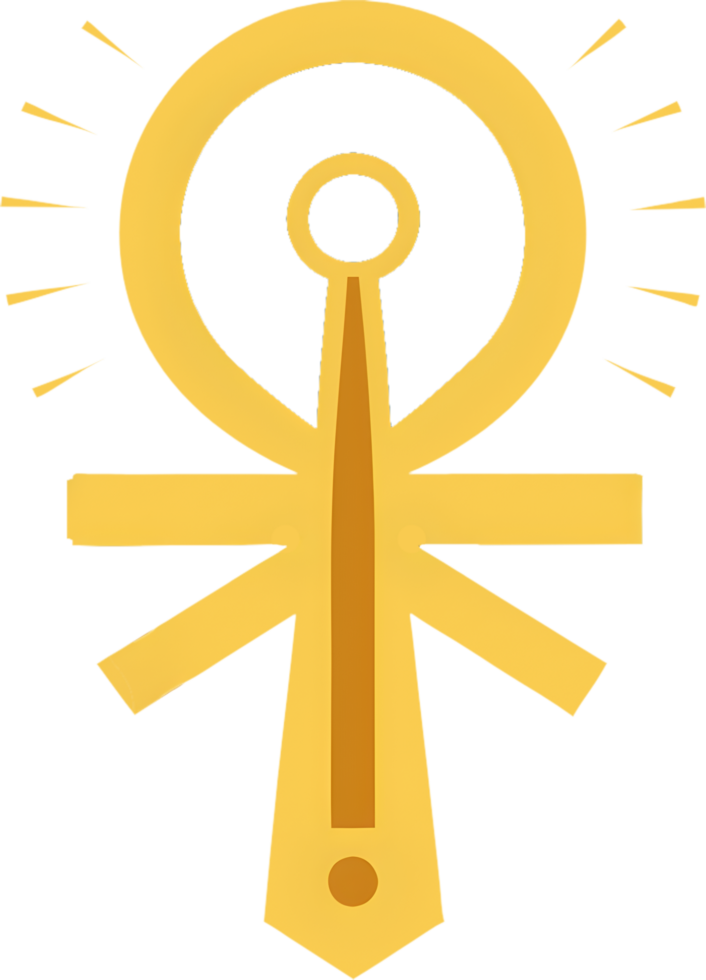 Golden Ankh, A Sacred Life Force. . png