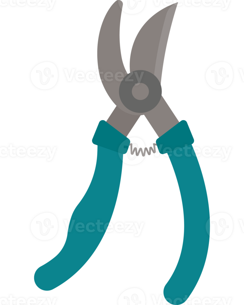 A pair of scissors with a black handle png