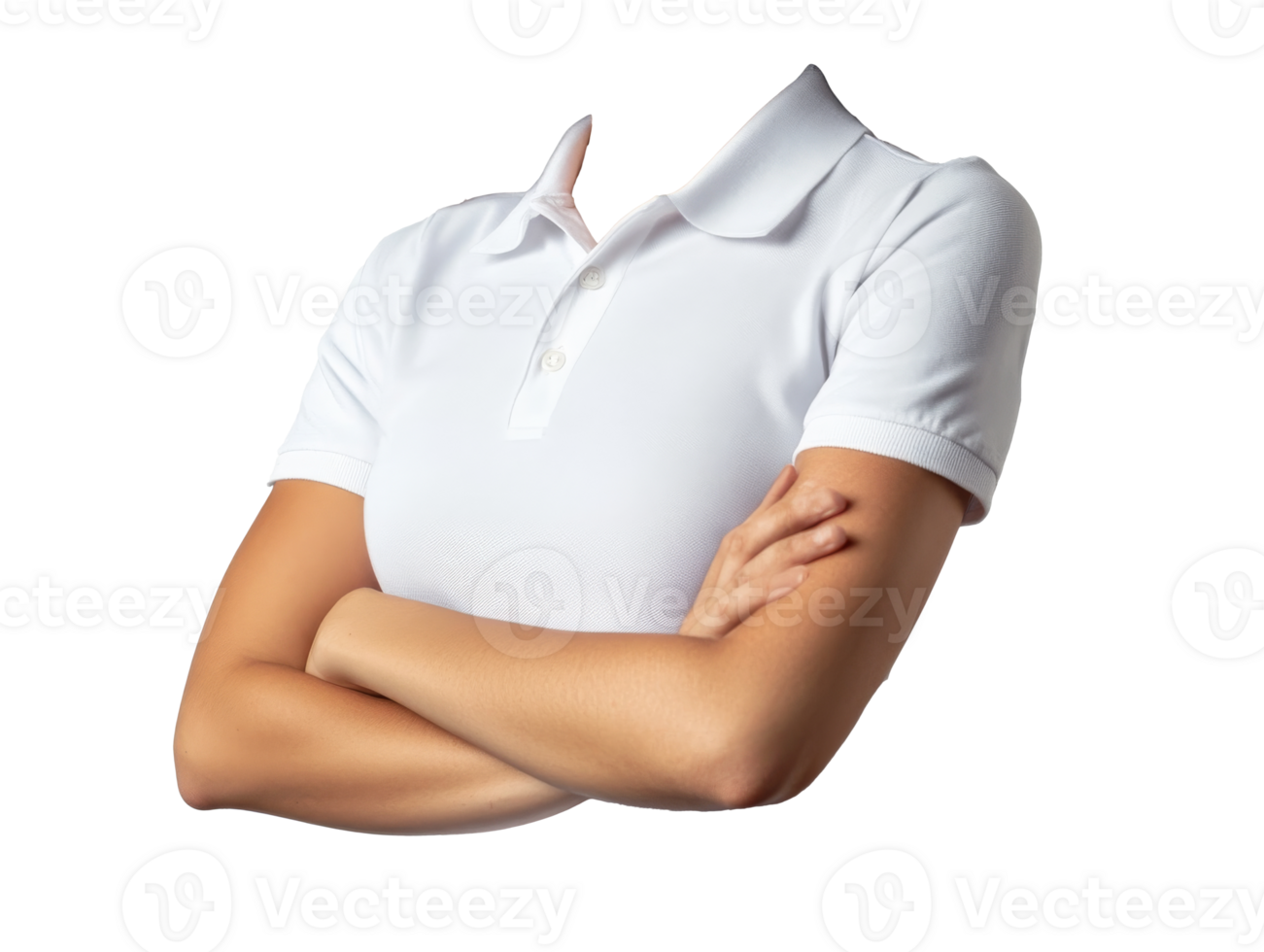 Indoors, a person in a white polo, transparent png