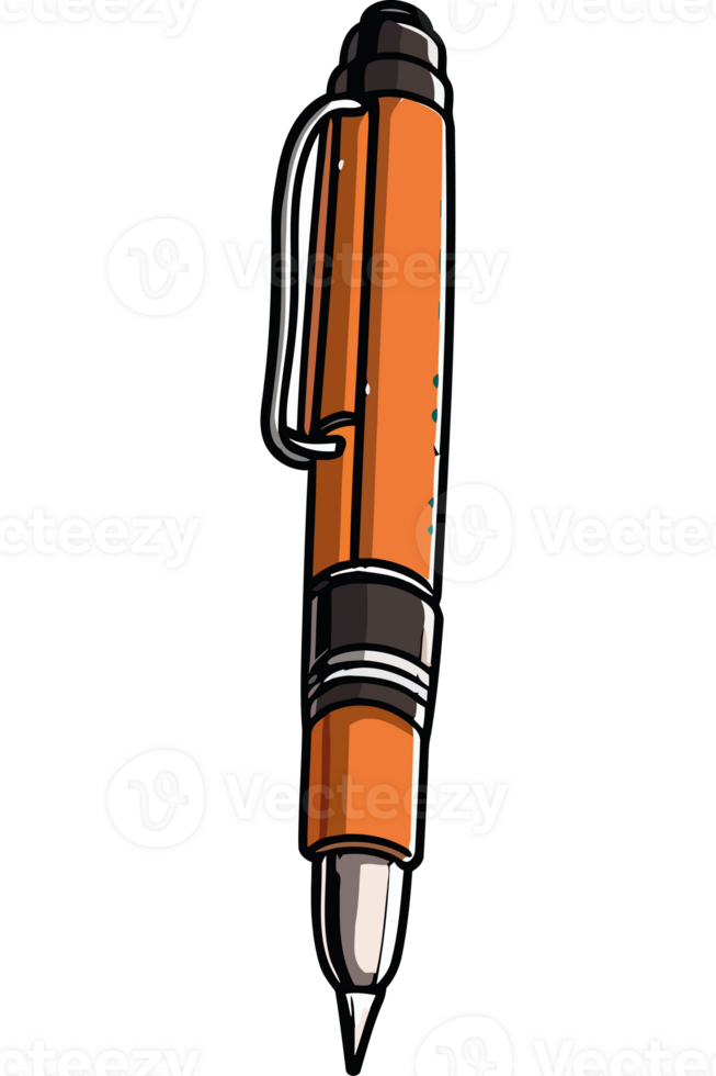 A pen is shown on a black background png