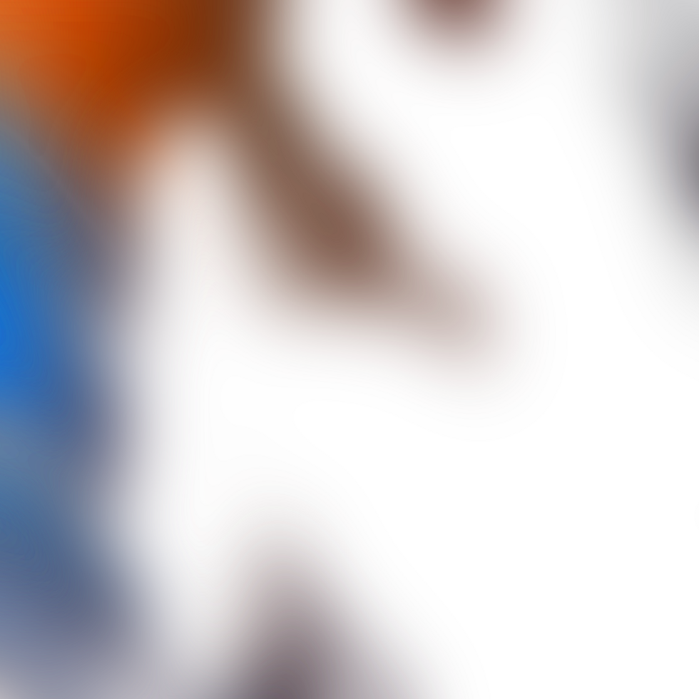 A transparent blur moves through the gradient merging shapes effortlessly png