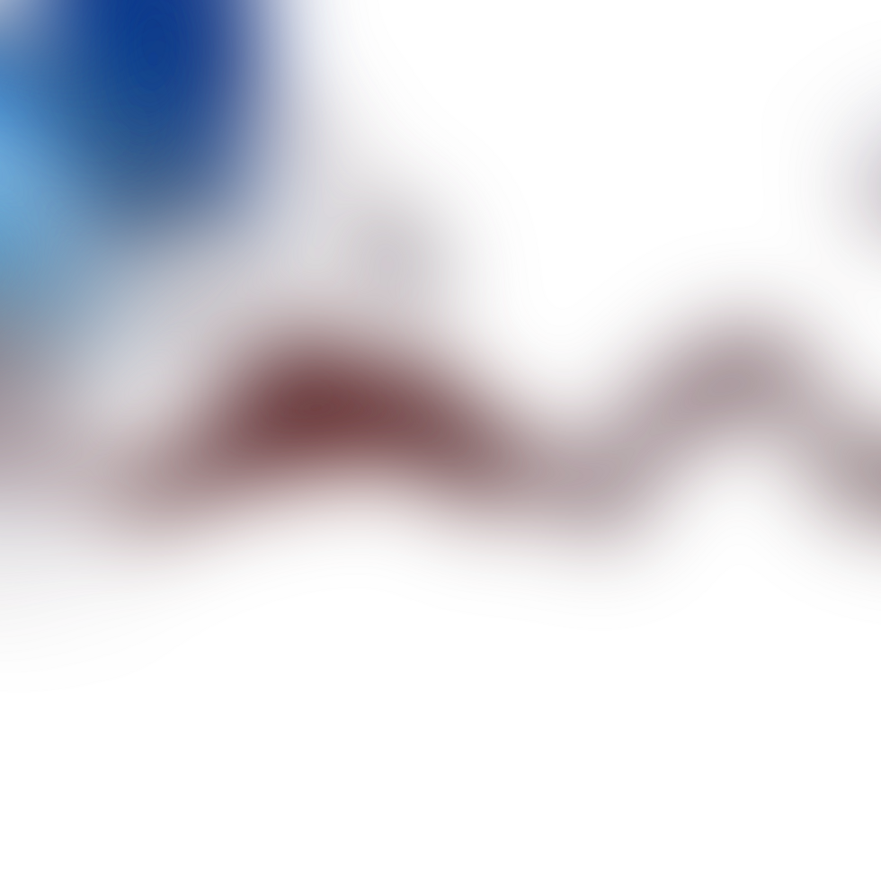 Shapes shift softly into a seamless transparent gradient png