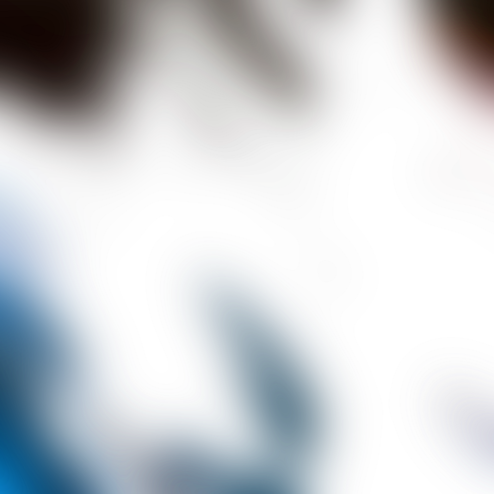 Soft transitions blur shapes into a seamless transparent gradient png
