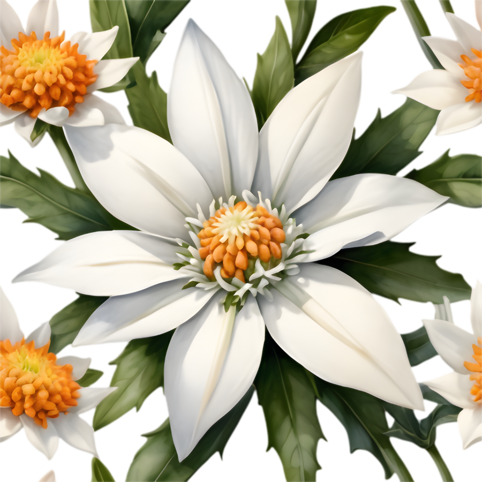 Enthralling Edelweiss Flower Mountain Flora Image. . png
