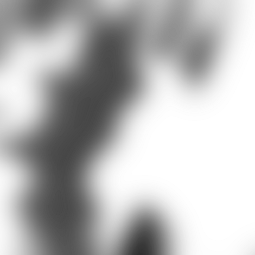 Gradual blending transitions shapes into a smooth transparent gradient png