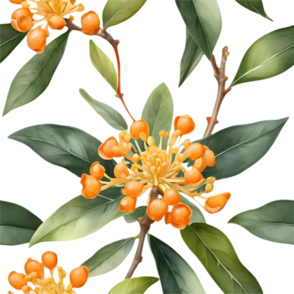 Kinmokusei Flower, Autumns Fragrant Gem. . png