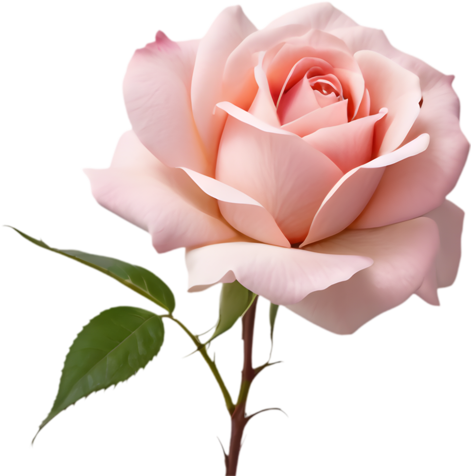 Striking Pink Rose Illustrations for Website Banners. . png