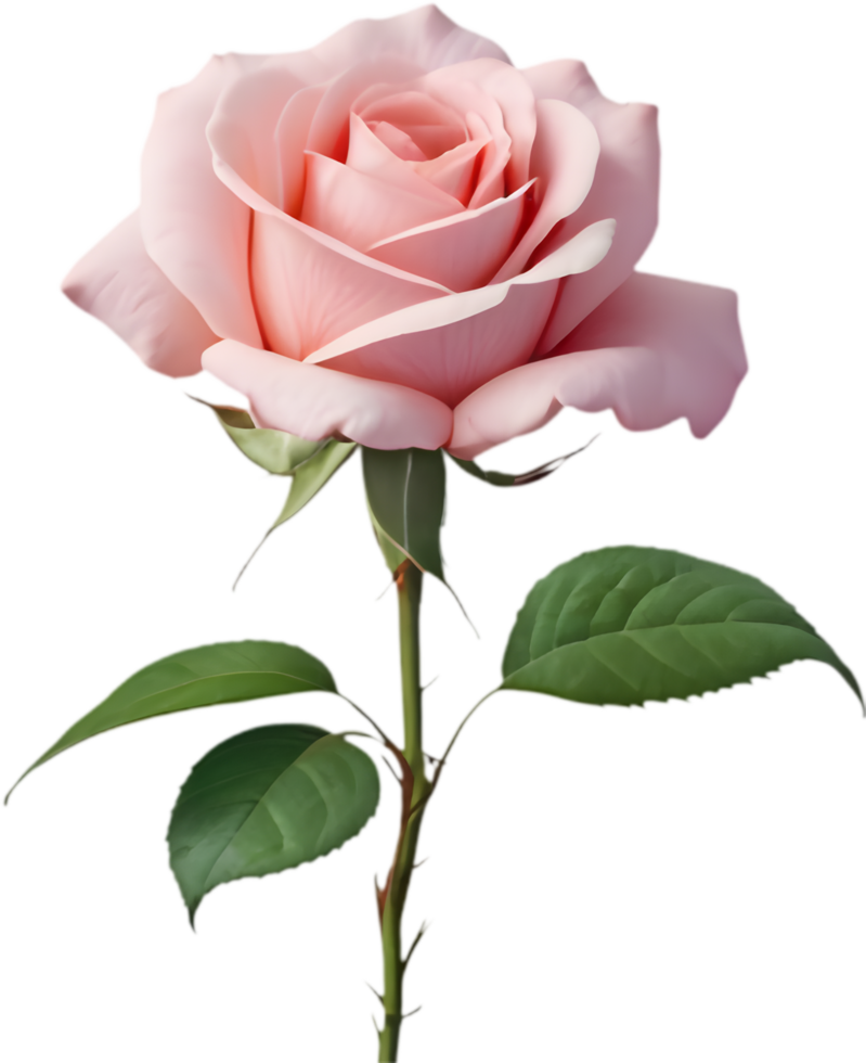 Beautiful Pink Rose Graphics for Business Cards. . png