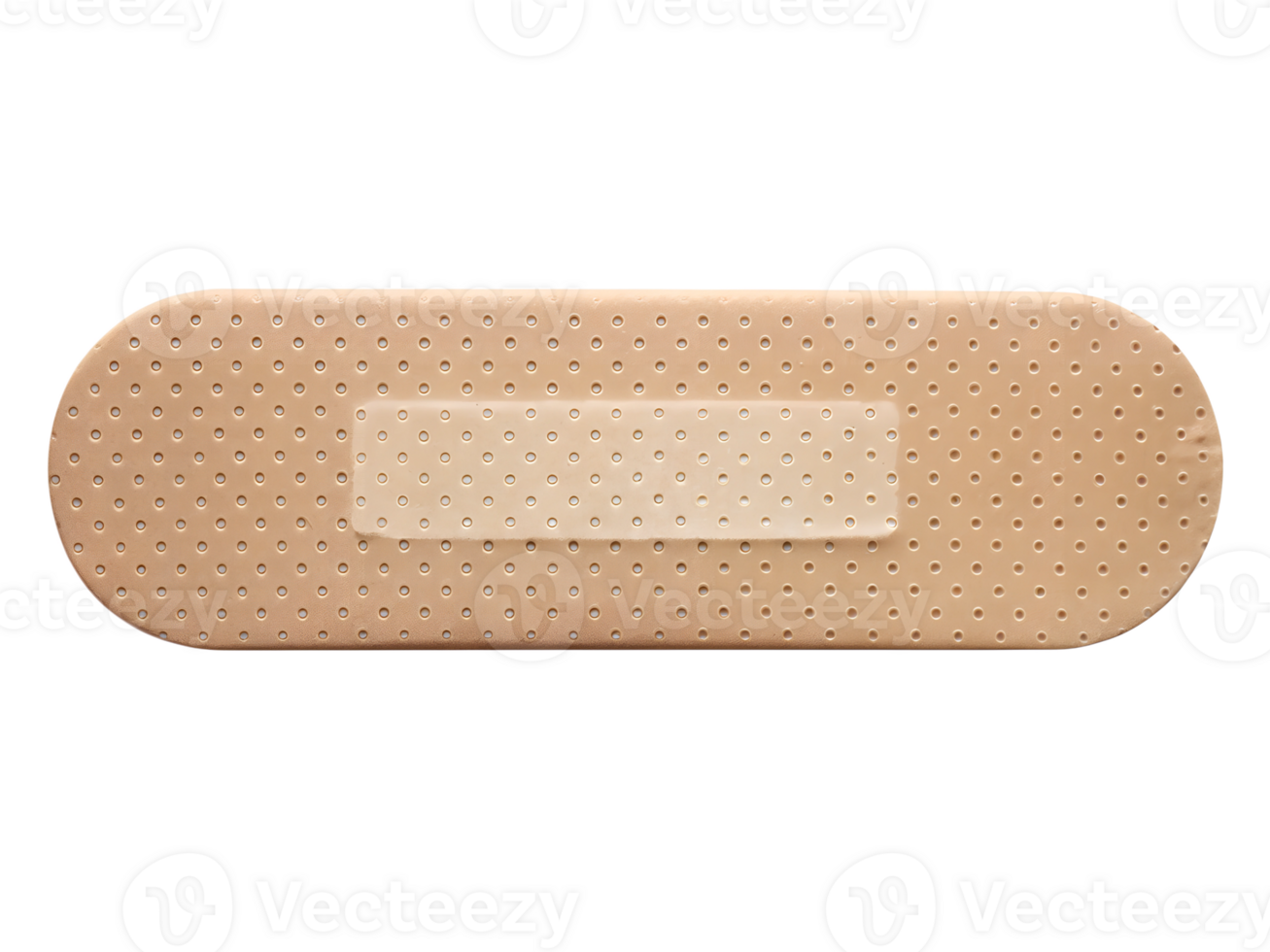 Bandage placement on skin after minor injury transparent png