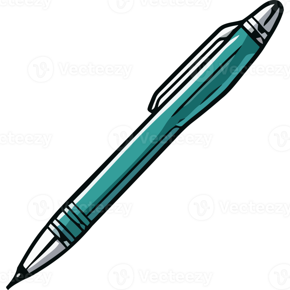 A blue pen with a black background png