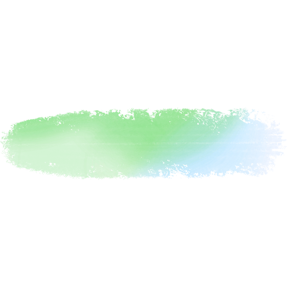 A Soft Green Blue Gradient Illustration Rough Textured Grunge Brush Strokes png