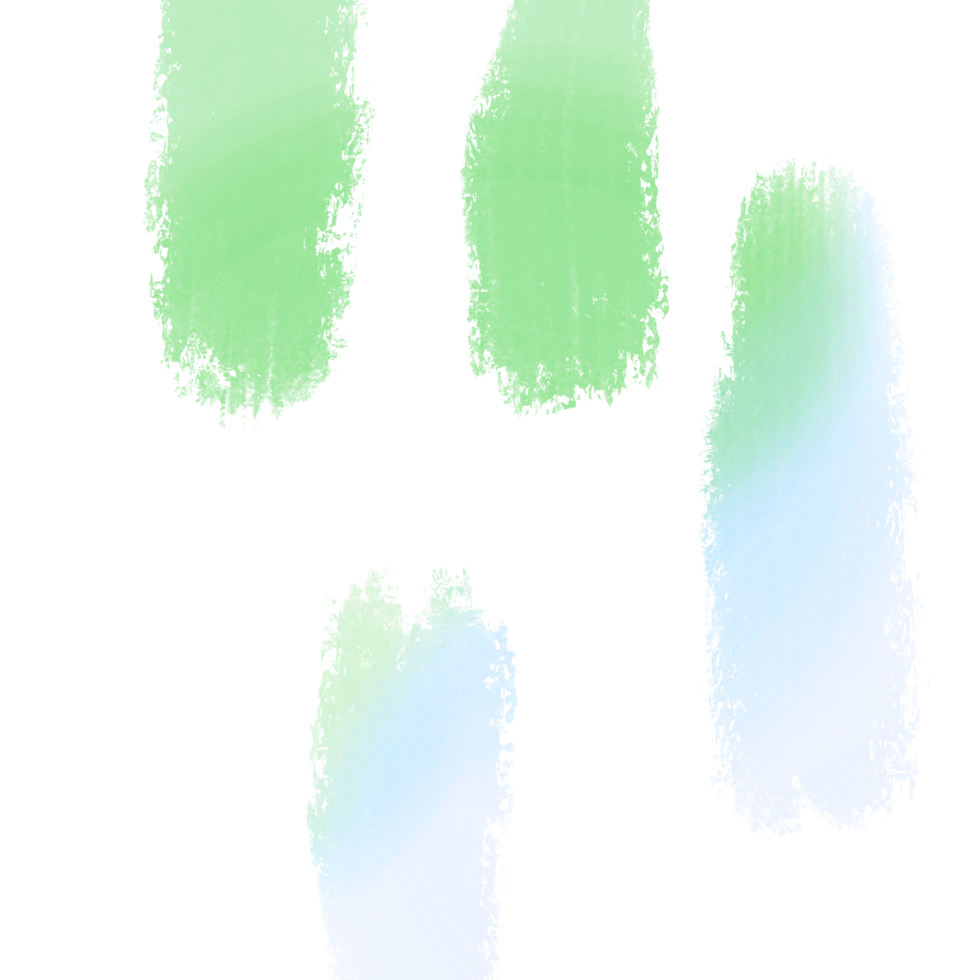 A Textured Green Blue Gradient Illustration With Bold Grunge Style Brush Strokes png