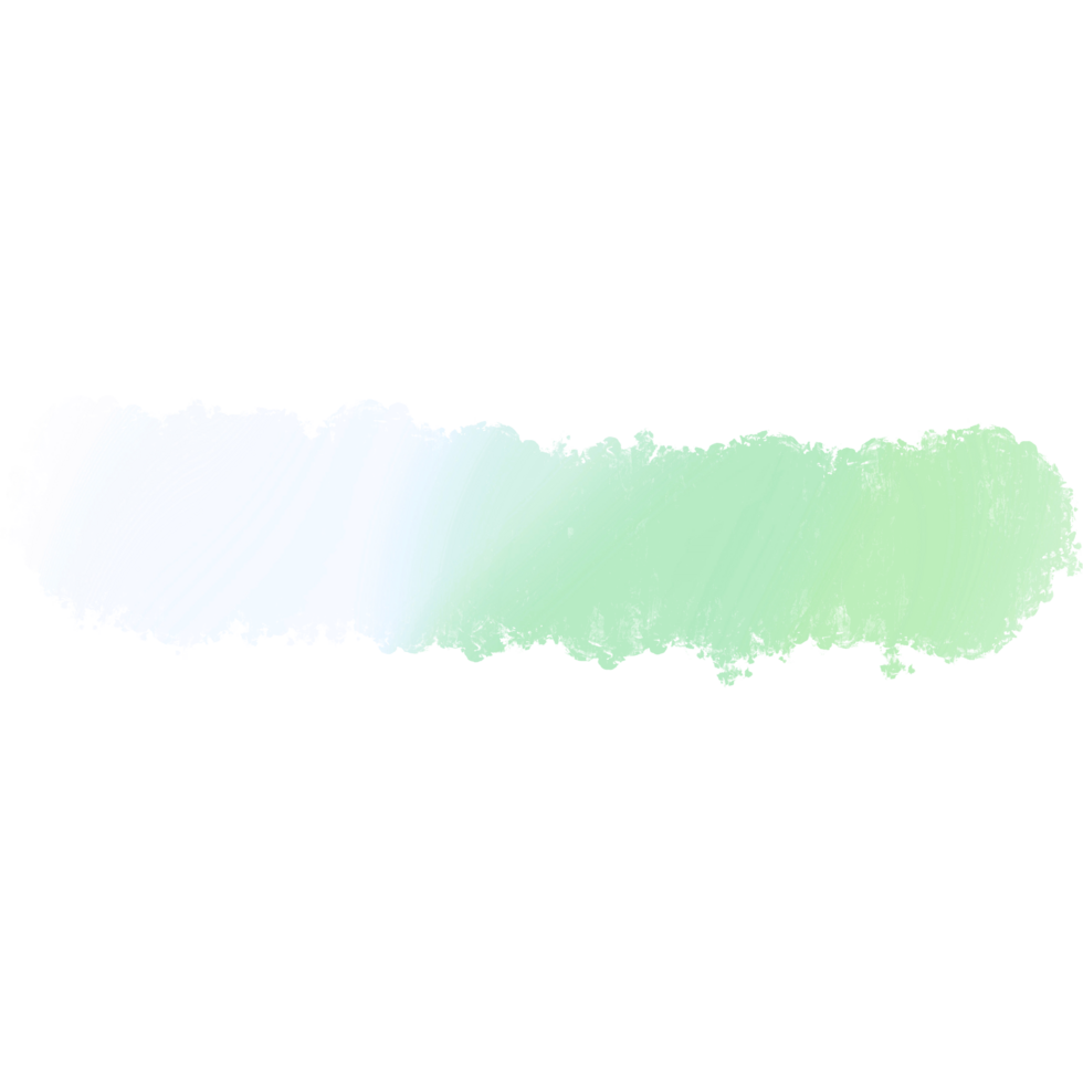 Green Blue Gradient Illustration With Bold Grunge Brush Strokes And A Rough Finish png