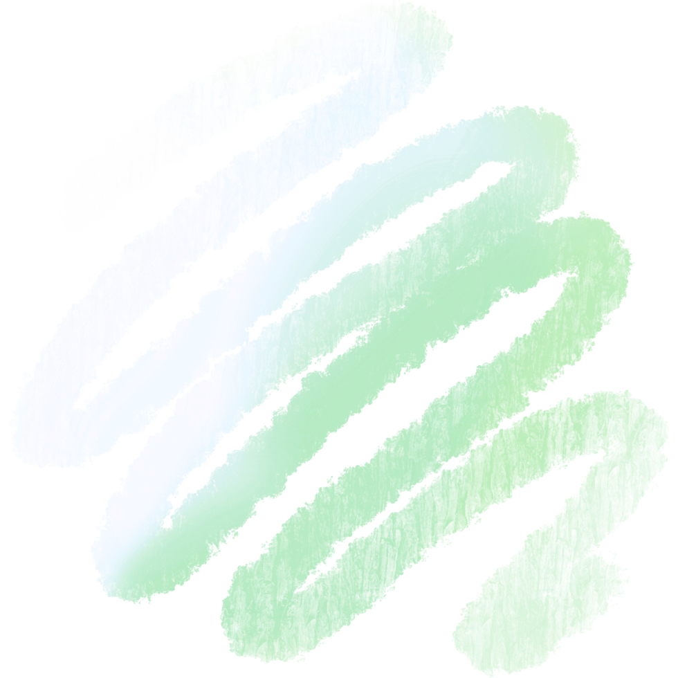 A Raw Grunge Style Green Blue Gradient Illustration With Textured Brush Strokes png
