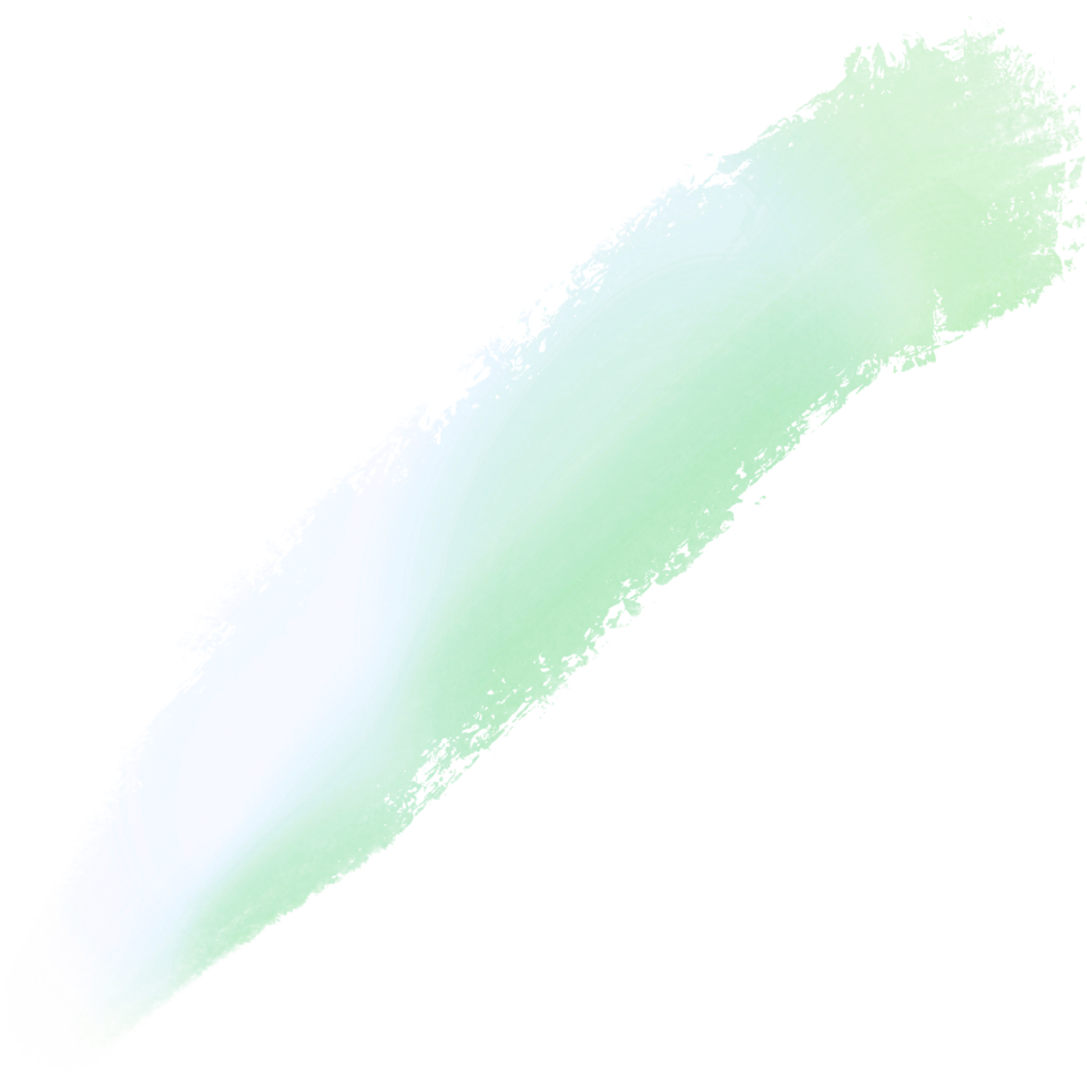Illustration Of Bold Green Blue Brush Strokes Fading Into A Textured Grunge Gradient png