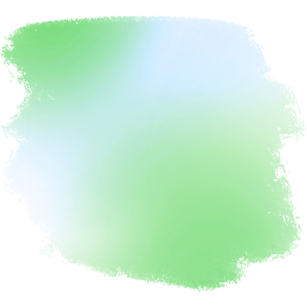 Illustration Of Textured Green Blue Gradient Strokes Layered With Grunge Brush Effects png