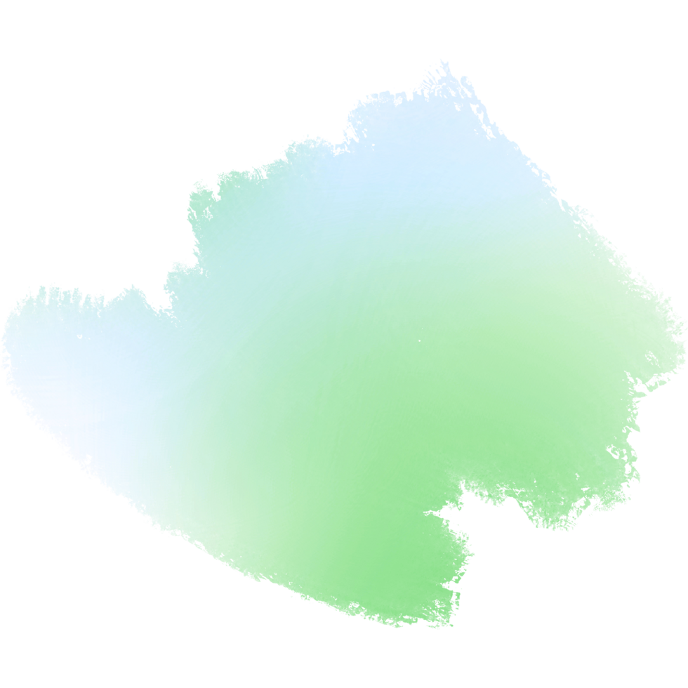 Rough Textured Green Blue Gradient Strokes In An Illustration With Grunge Elements png