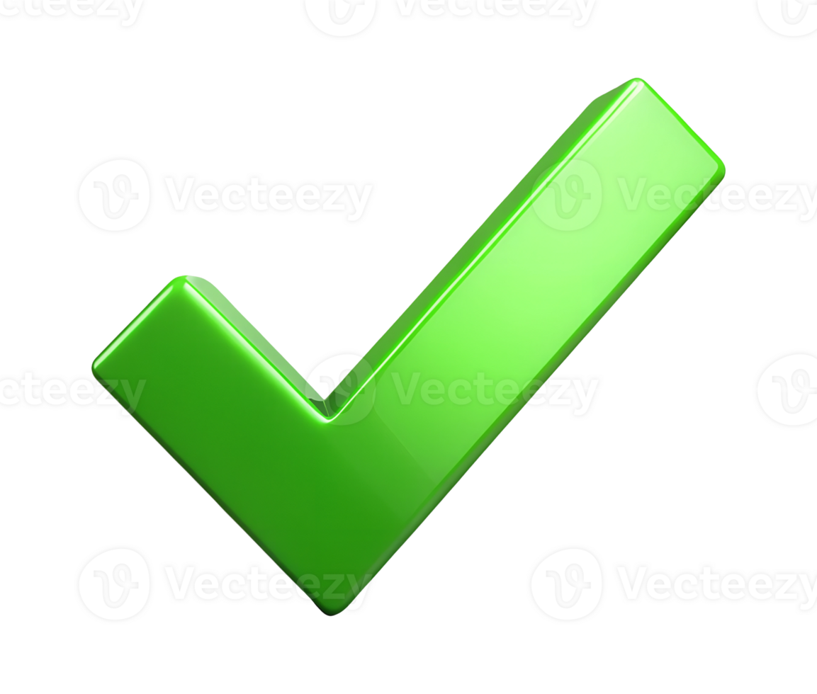 verde dai un'occhiata marchio per successo trasparente png