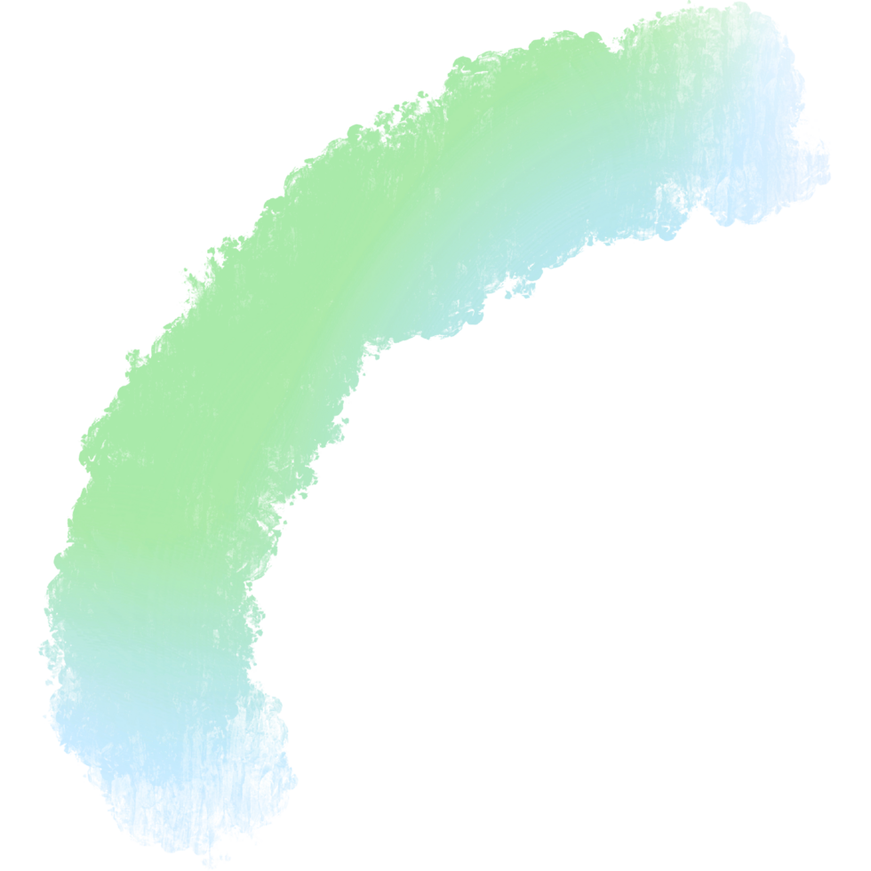 A Rugged Green And Blue Gradient Illustration With Bold Grunge Brush Strokes png