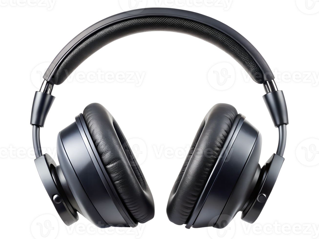 Comfortable, stylish wireless headphones transparent png