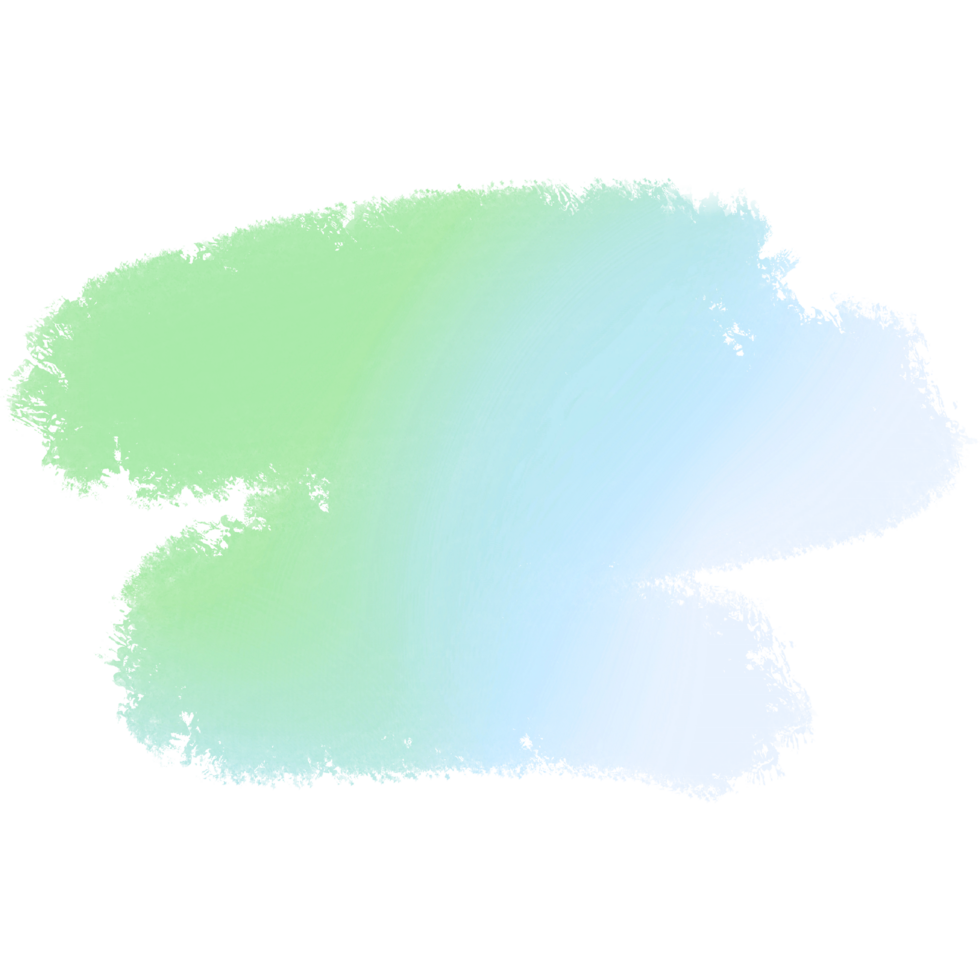 Illustration Of Green And Blue Gradient Strokes With Bold Rugged Grunge Textures png