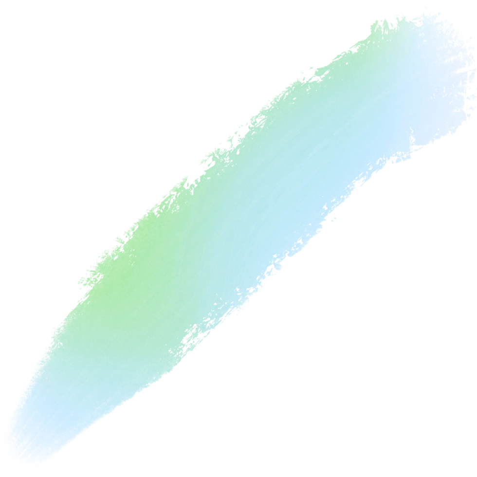 Illustration Of Rough Green Blue Gradient Strokes Layered With Textured Grunge png