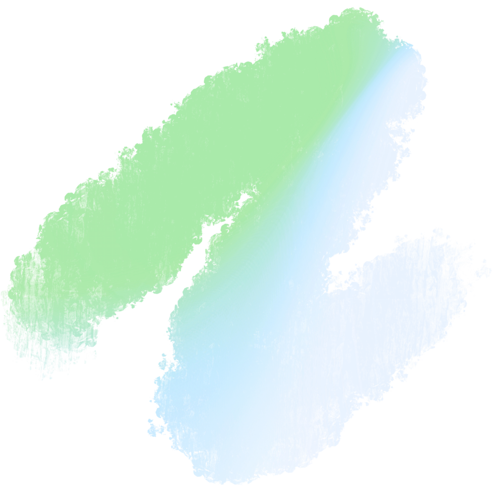 Illustration Of Bold Green And Blue Gradient Strokes With Textured Grunge Effects png