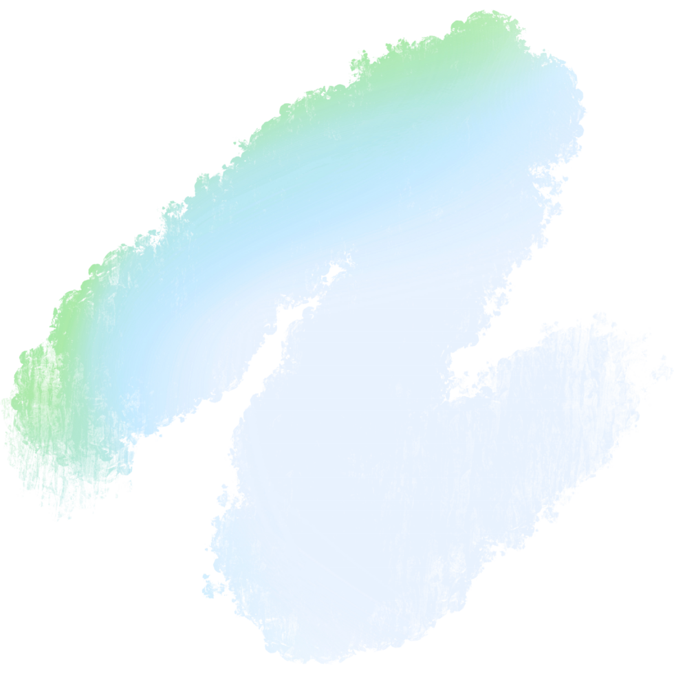 A Rugged Green Blue Gradient Illustration With Bold Grunge Brush Strokes And Texture png