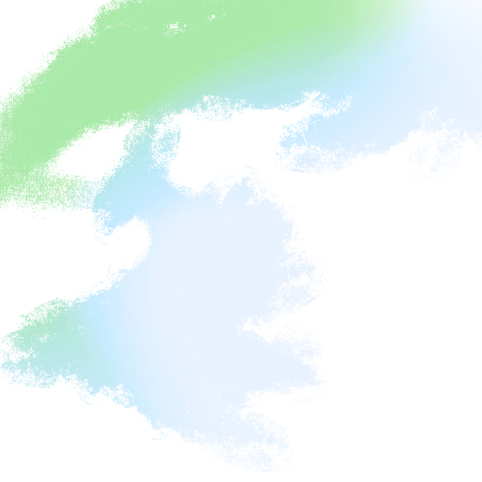A Soft Green Blue Gradient Illustration With Rugged Textured Grunge Brush Strokes png