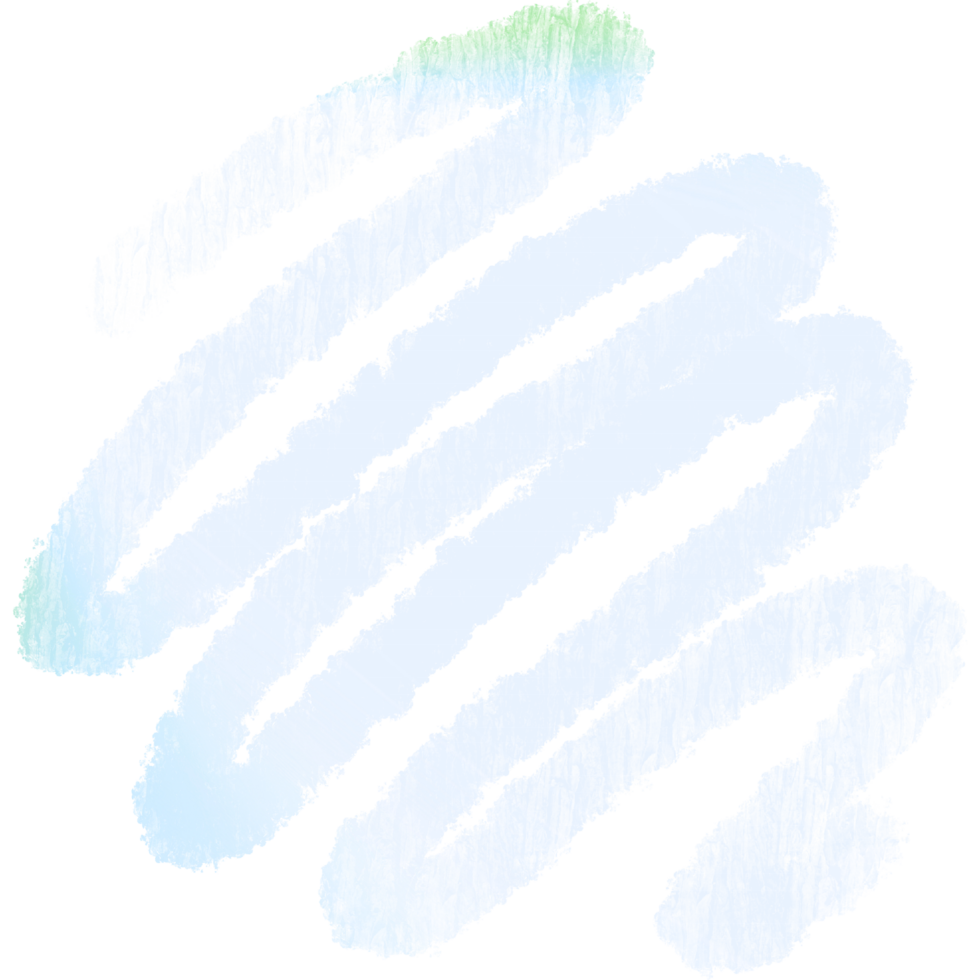 Illustration Of Textured Green Blue Gradient Brush Strokes With Rugged Grunge Style Textures png