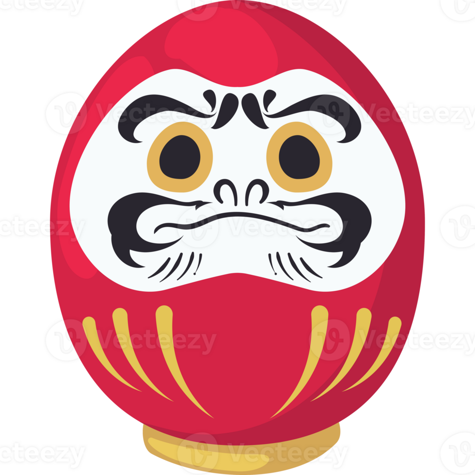 A red and yellow dora doll with an angry face png