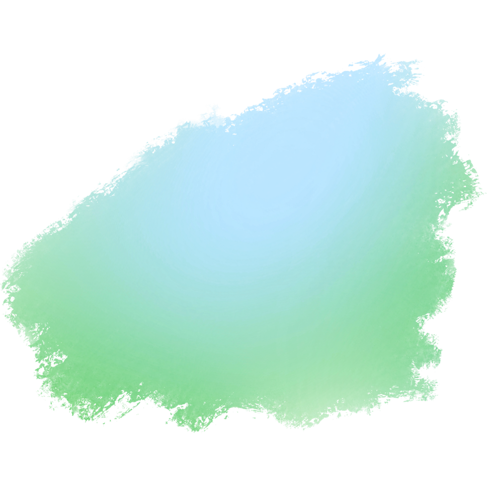 A Soft Green Blue Gradient Illustration Enhanced By Rugged Grunge Style Brush Strokes png