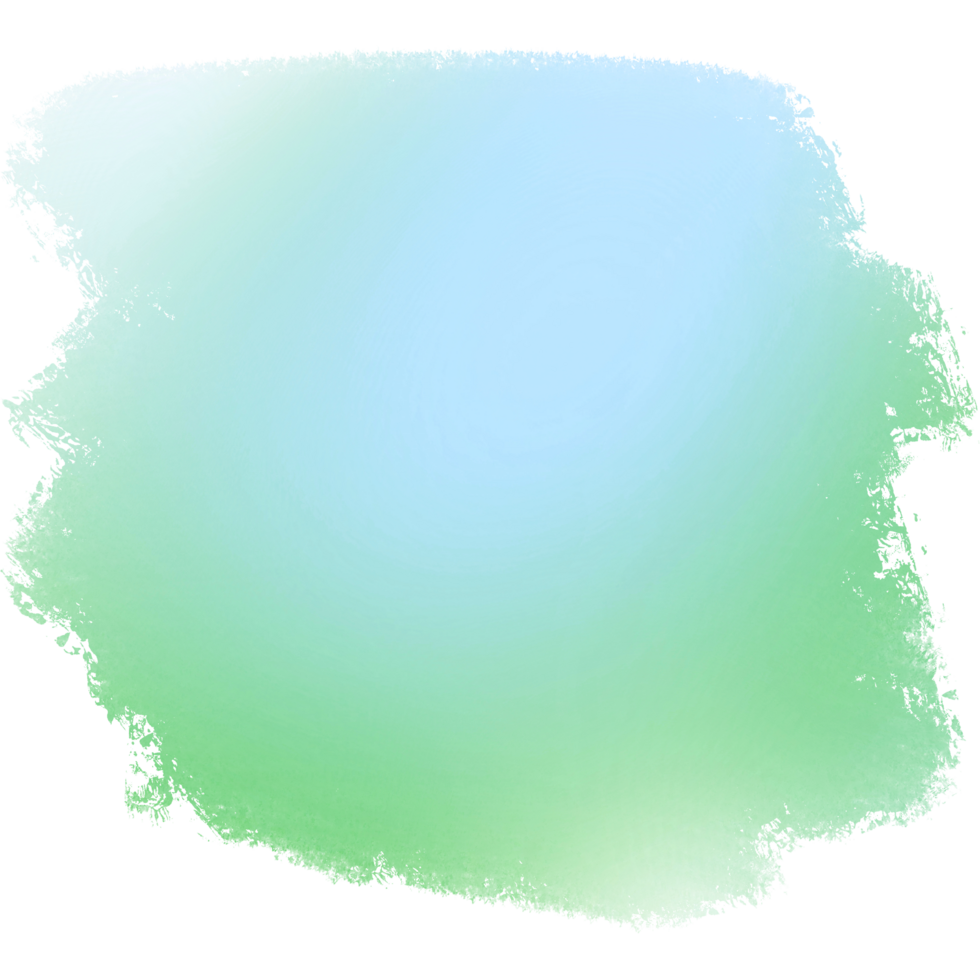 Illustration Of Rugged Green Blue Gradient Strokes With Textured Grunge Brush Textures png