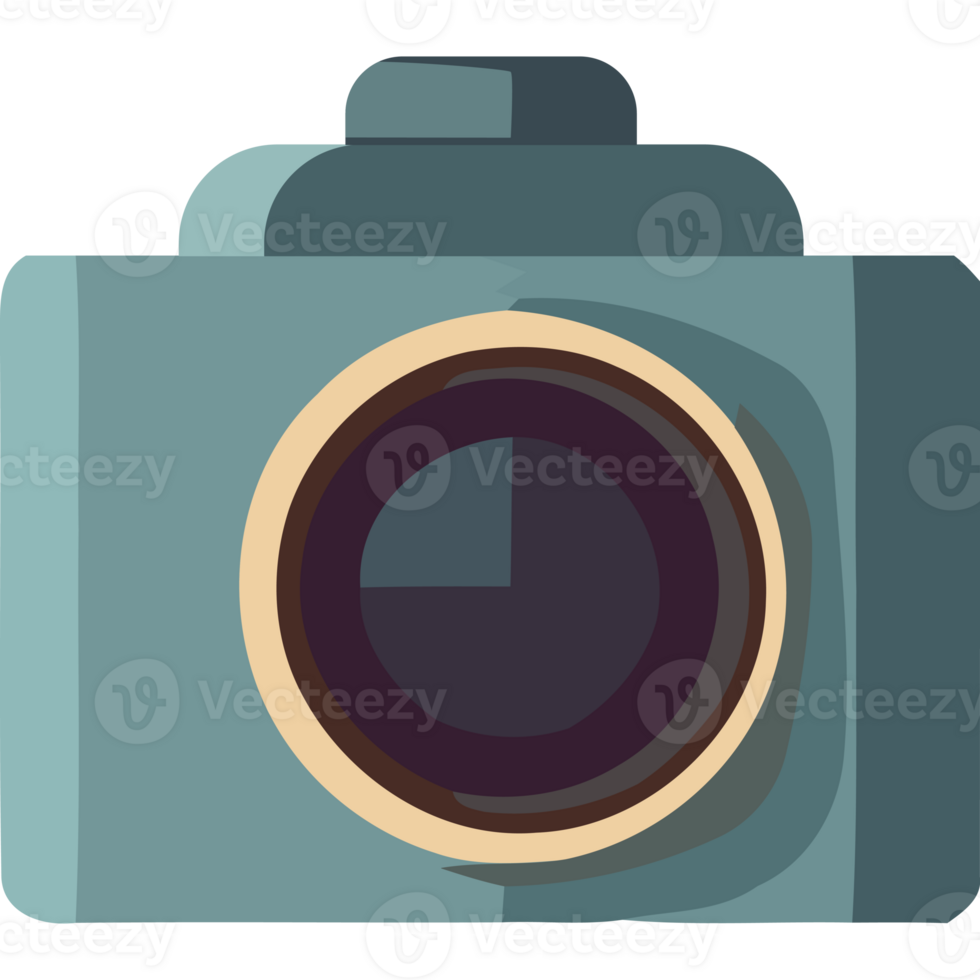 A camera icon with a blue background png