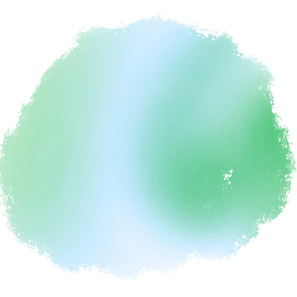 Illustration Featuring Rugged Grunge Brush Effects On Green To Blue Gradient Strokes png