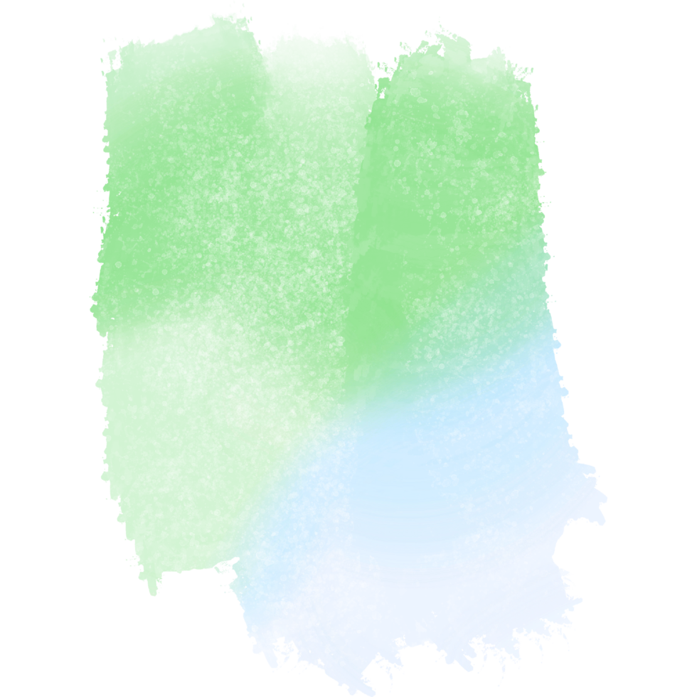 Illustration Of A Green Gradient Stroke With Rugged Grunge Brush Textures png