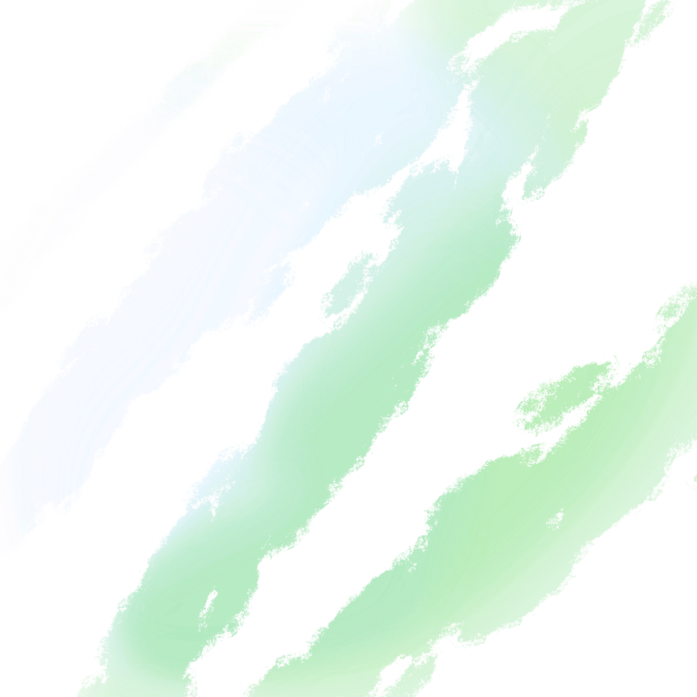 Illustration Of A Bold Green Gradient Brush Stroke With Raw Grunge Edges png