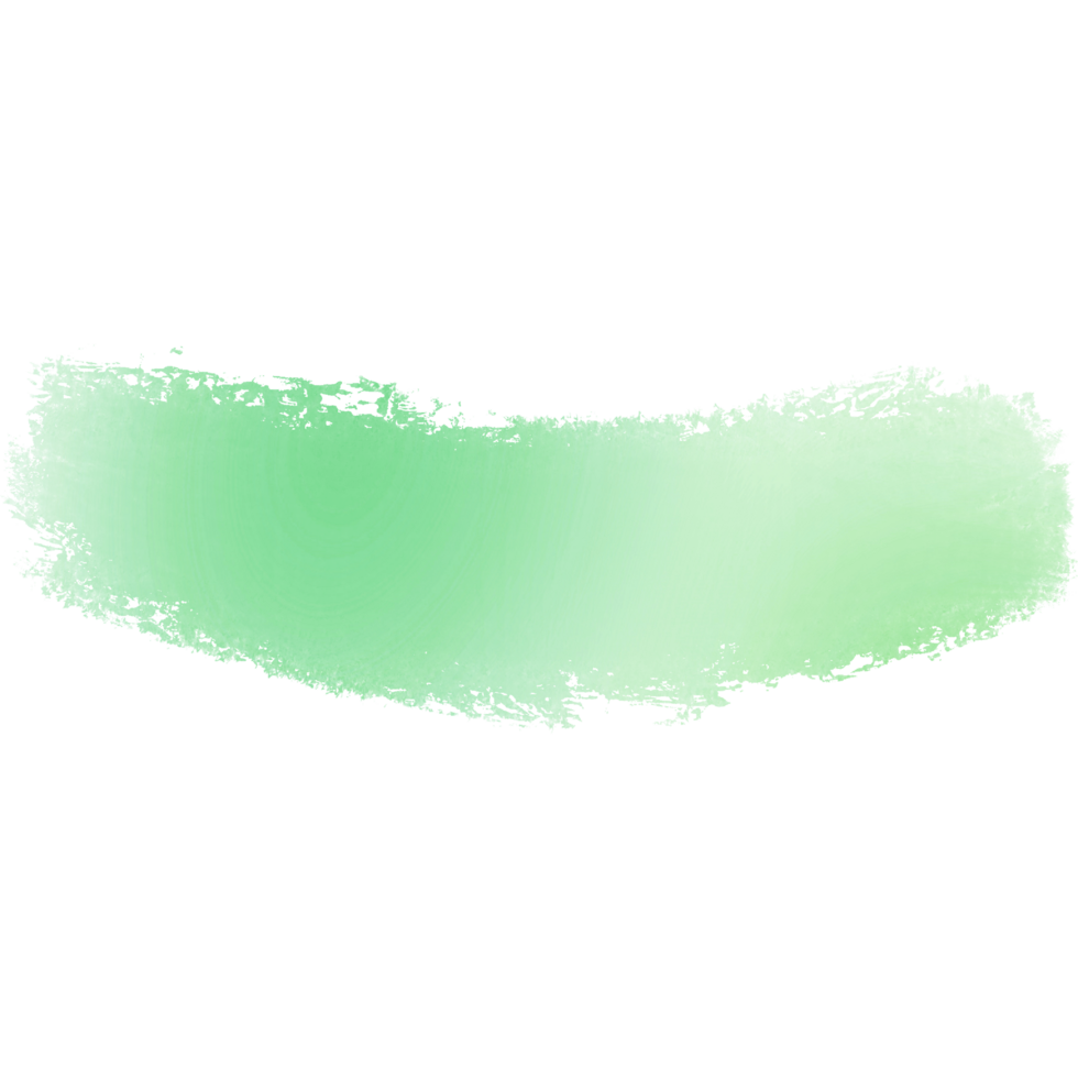 Green Gradient Brush Strokes Blending Into Rough Rugged Grunge Edges png