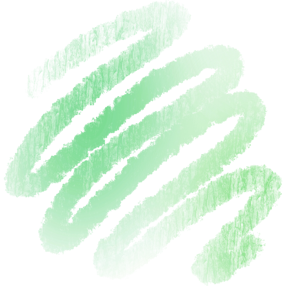 A Textured Green Gradient Stroke With Rough Grunge Inspired Edges png